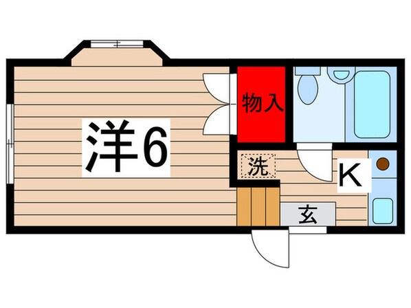 渡辺ハイツの物件間取画像